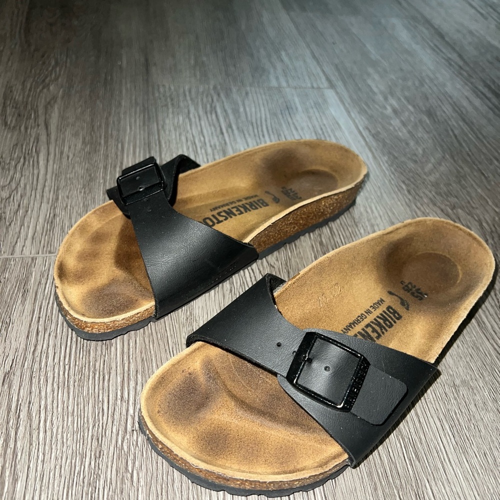 Birkenstock Madrid Birko-Flor worn but in great condition